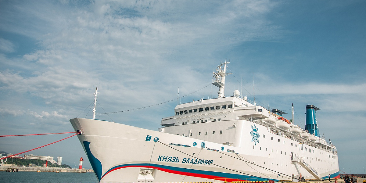 Лайнер «Князь Владимир» начнёт ходить из Сочи в Крым в июне